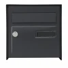 Boîte aux lettres simple face Decayeux Probat noir