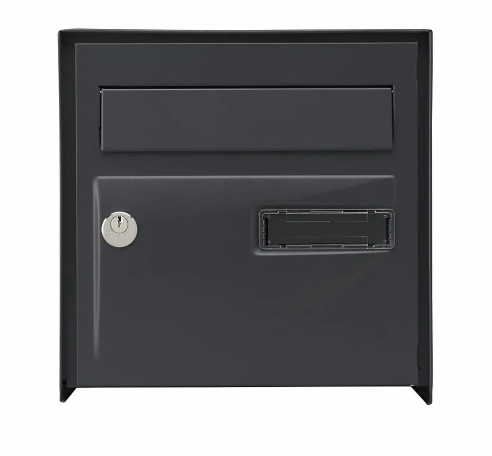 Boîte aux lettres simple face Decayeux Probat noir