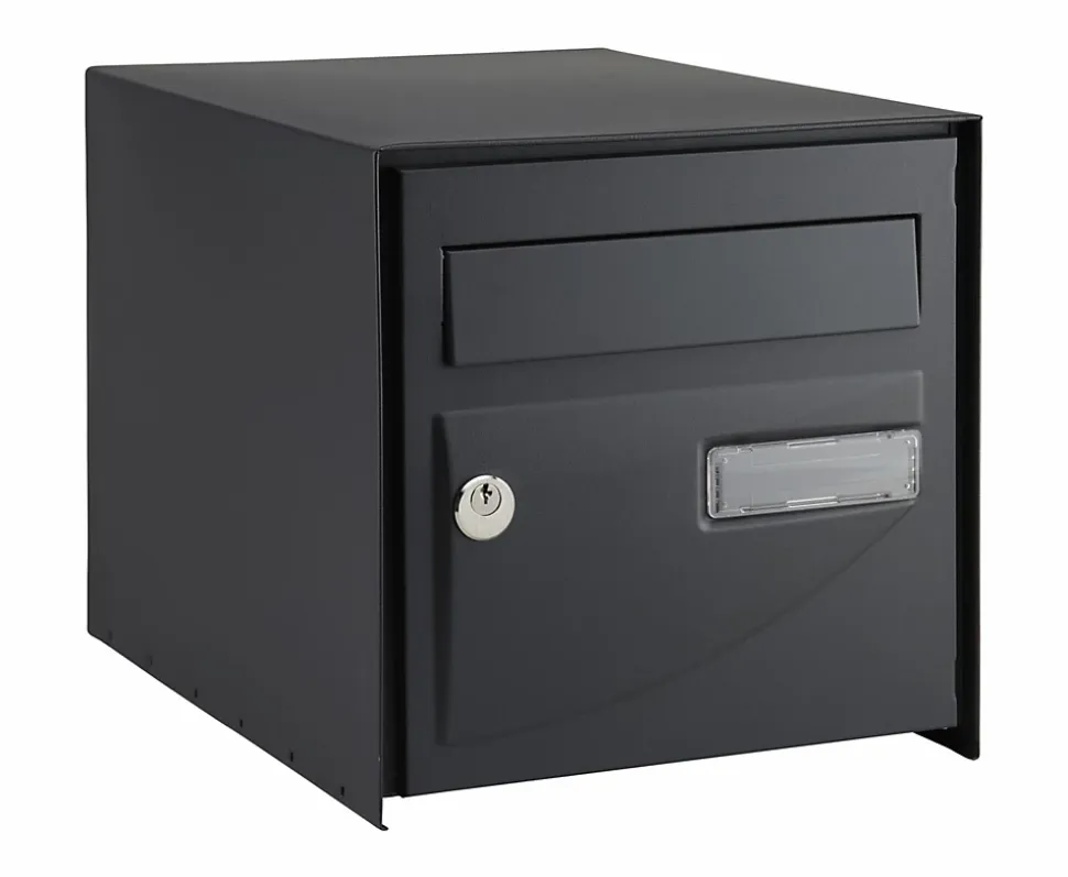 Boîte aux lettres simple face Decayeux Probat noir