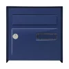 Boîte aux lettres simple face Decayeux Probat bleu RAL 5003