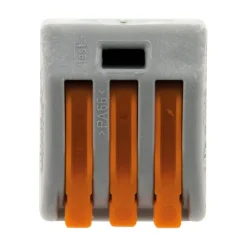 Boîte de 80 bornes 3 entrées série 222 - Wago