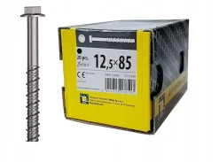 Boîte de 20 vis d'ancrage béton 12,5 x 85