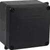 Boîte de dérivation carrée noire IP55 - Solera