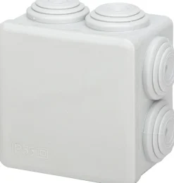 Boîte de dérivation IP55 60x60x40mm - Blanc - Zenitech