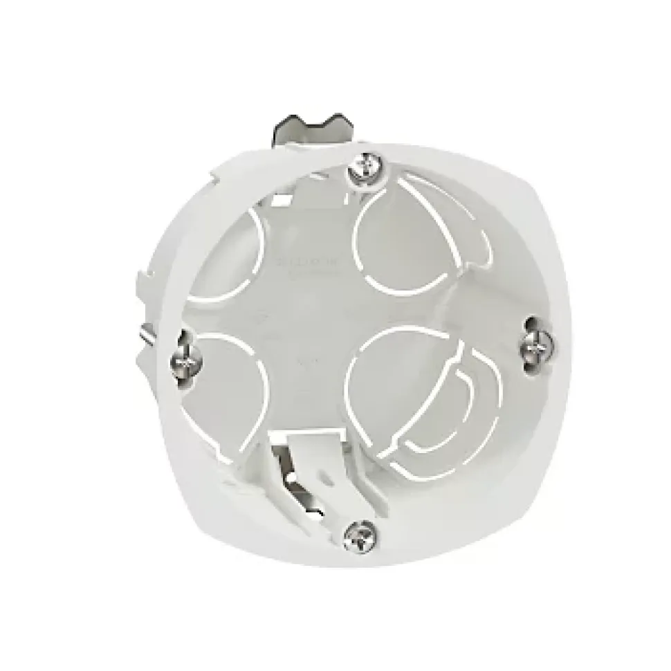 Boîte d'encastrement 1 poste diamètre 67 mm profondeur 40 mm Multifix Schneider Electric, 10 pièces