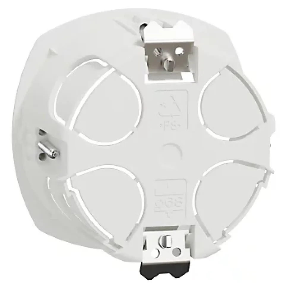 Boîte d'encastrement 1 poste diamètre 67 mm profondeur 40 mm Multifix Schneider Electric, 10 pièces