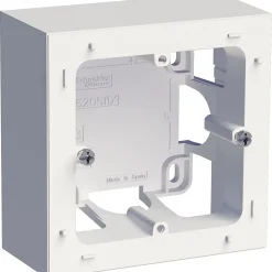 Boîte d'encastrement 1 poste saillie Schneider Electric Odace blanc