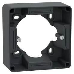 Boîte d'encastrement diamètre 36 mm Schneider Electric Ovalis anthracite