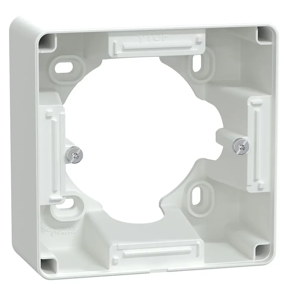 Boîte d'encastrement diamètre 36 mm Schneider Electric Ovalis blanc
