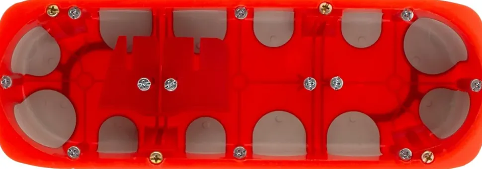 Boîte d'encastrement No Airbox Multiplat 3 postes - P 40 mm Protec