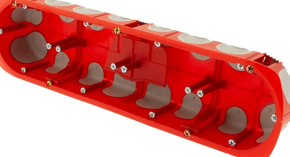 Boîte d'encastrement No Airbox Multiplat 4 postes - P40 mm Protec
