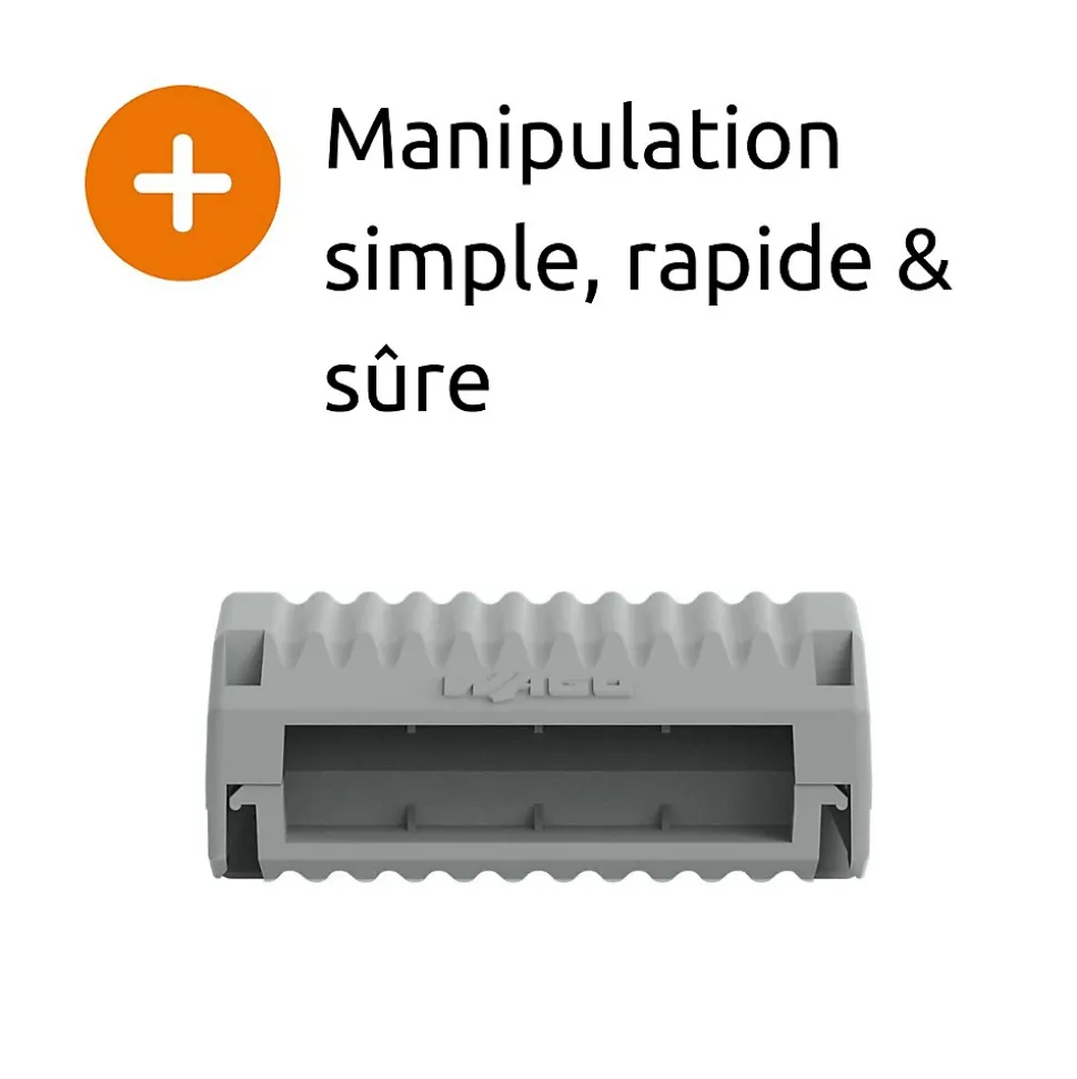 Boîte Gelbox T2 série 221/2273 4mm² Wago