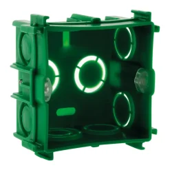 Boîte maçonnerie 75x75mm + vis - Zenitech