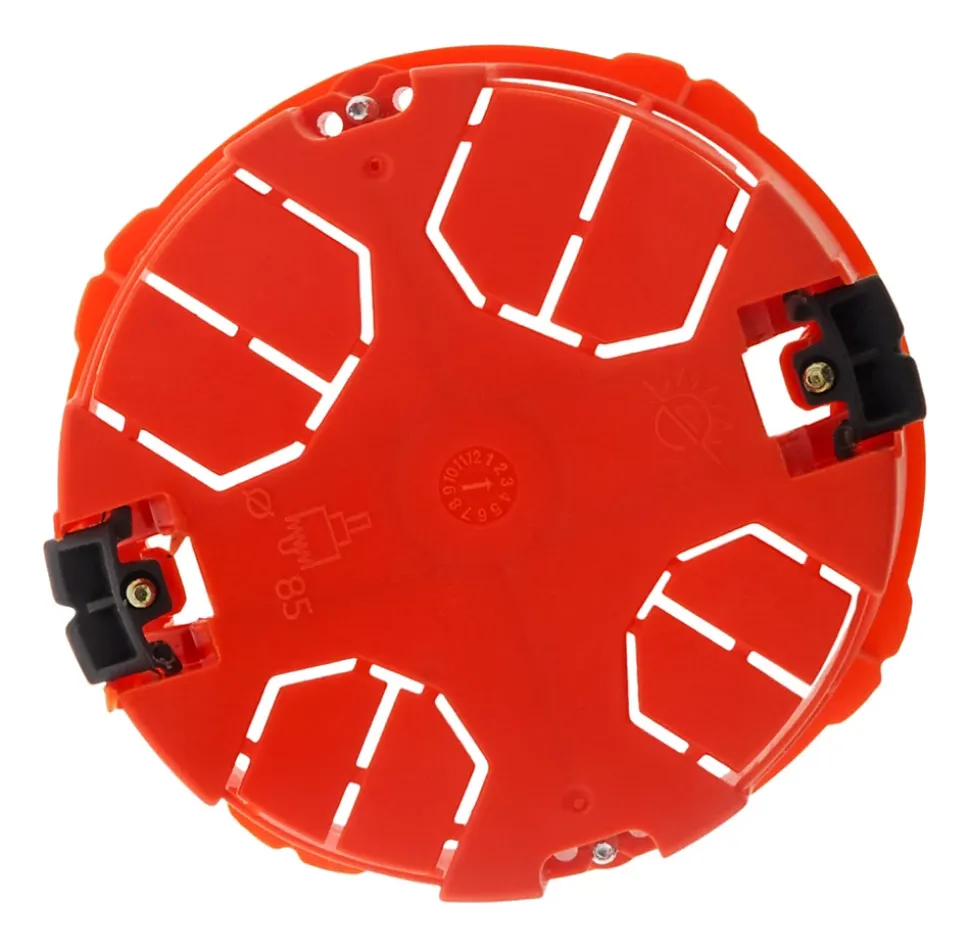 Boîte placo diamètre 85x40mm + vis - Zenitech
