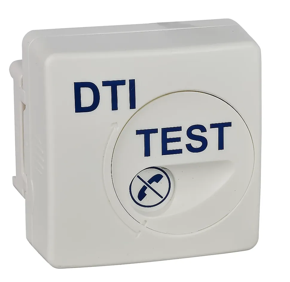Boîtier de connexion RJ45 DTI ABB beige
