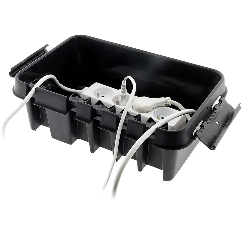 Boîtier de raccordement étanche IP55 - Noir - Zenitech