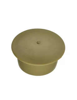 Bouchon Lisse 25X32 LG13 Nylon RAL1020 - 30 pièces