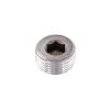 Bouchon mâle hexagonal creux à visser Clé de 17 1 12X19.4 Inox A2 - 3 pièces
