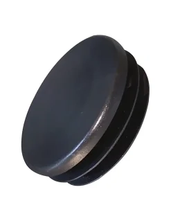 Bouchon rond pour tube Diamètre Extèrieur 18 Intérieur 14-16 nylon noir - 30 pièces