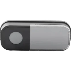Bouton de sonnette sans fil Blyss Liam noir