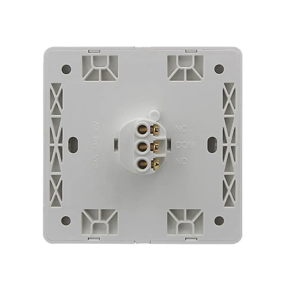 Bouton poussoir de sortie - motif clé - sb1b