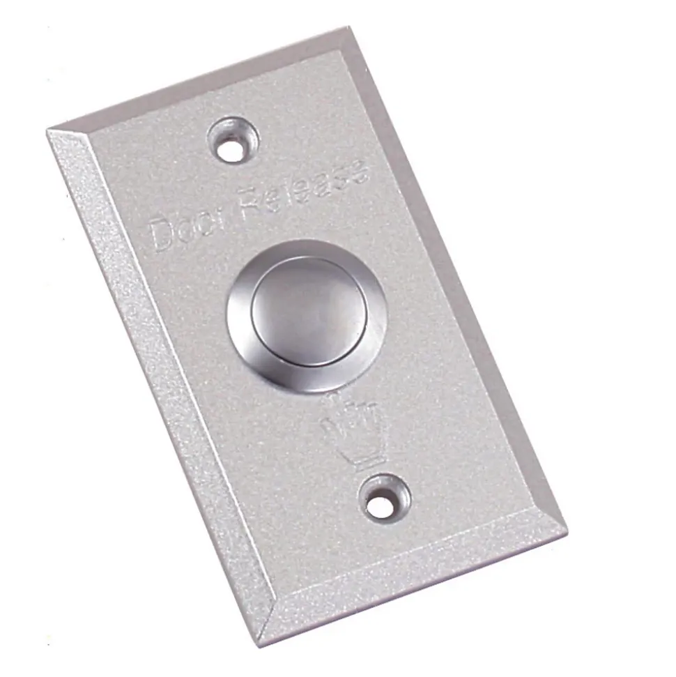 Bouton poussoir rectangulaire aluminium rétroéclairé sb5hkr