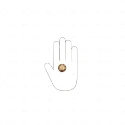 Boutons pour meubles en zamac Diamètre 30 Florence antique