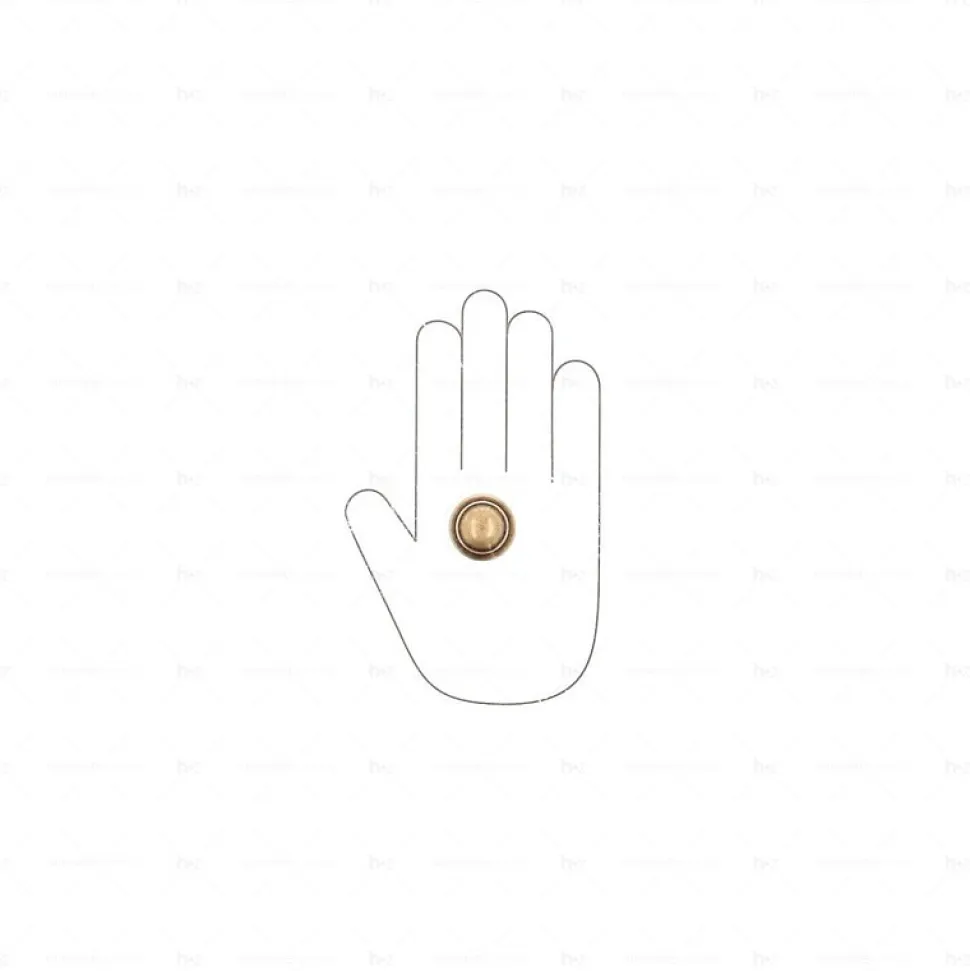 Boutons pour meubles en zamac Diamètre 30 Florence antique