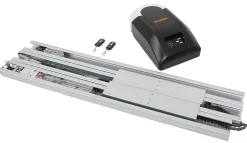 Boxer Ouvre-porte de garage 800N avec télécommande, éclairage LED et arrêt automatique, portée 35 m