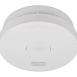 Brennenstuhl RM L 3100 Détecteur de fumée optique VdS, pile lithium 3 V intégrée, 85 dB, blanc