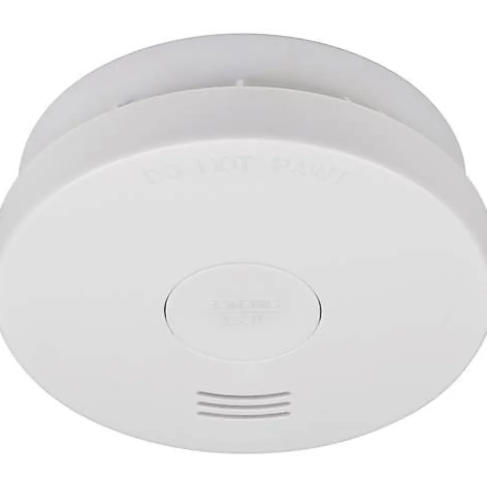 Brennenstuhl RM L 3100 Détecteur de fumée optique VdS, pile lithium 3 V intégrée, 85 dB, blanc