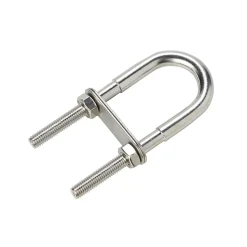 Bride de fixation en inox 37 mm Diall