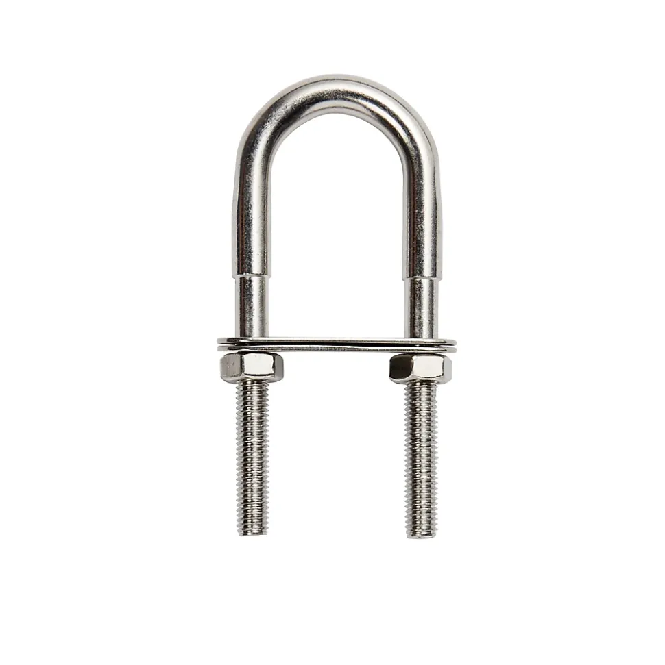 Bride de fixation en inox 37 mm Diall