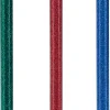 Bâton de colle pailletée pour décoration Ø7mm x 94mm, lot de 36 x 3 couleurs (rouge, bleu, vert)