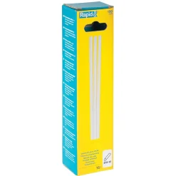 Bâton de colle transparente 190 mm Rapid, 16 pièces