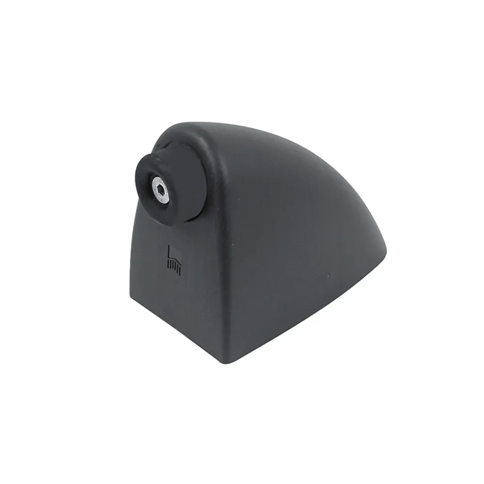 Butée de fin de course pour portail Afbat noir L.140 x l.70 H.92mm