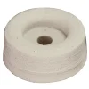 Butoir ø30 mm caoutchouc blanc Diall
