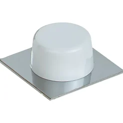 Butoir adhésif blanc Inox ø52 x Hauteur 26 mm