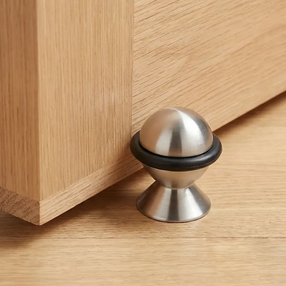Butoir de porte Diall Sphère Inox Ø2,3 cm