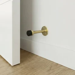 Butoir de porte plinthe coloris Bronze