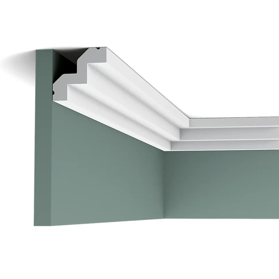 C602 Corniche plafond Orac Decor - 5,5x5x200cm (h x p x L) - Carton complet