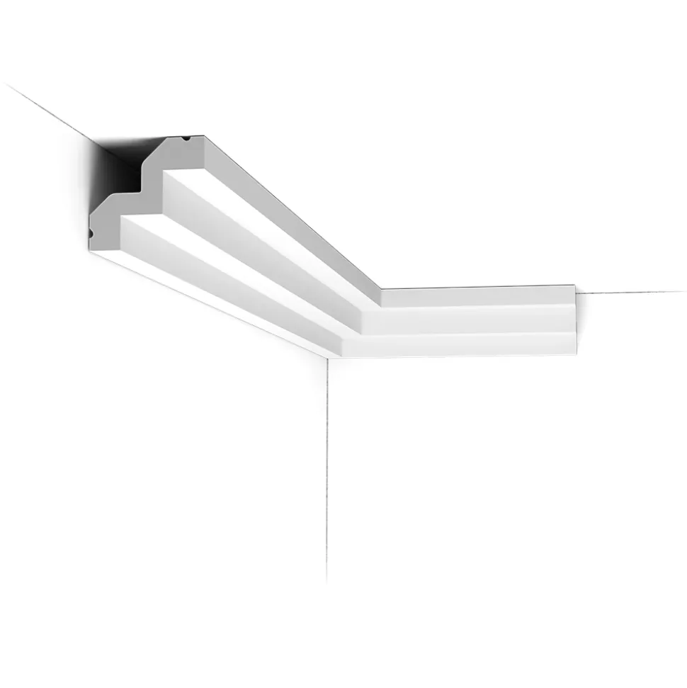 C602 Corniche plafond Orac Decor - 5,5x5x200cm (h x p x L) - Carton complet