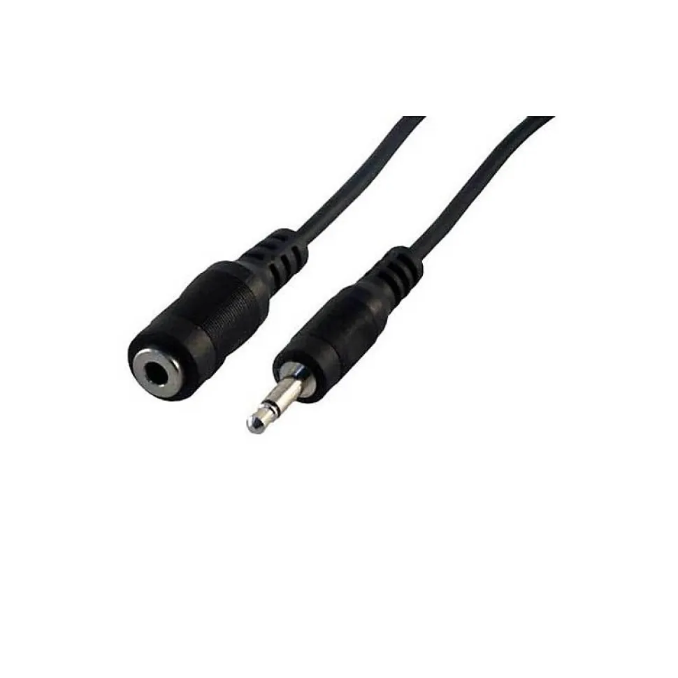 Cable mini jack mâle femelle de 5m