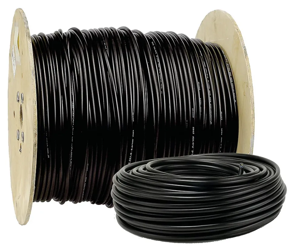 CABLE RIG.R2V 3G1.5 25M NOIR ELECTRALINE - 20218278D