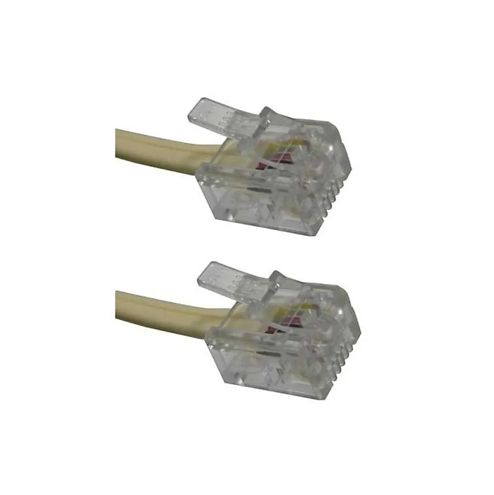 Cable telephone rj11 de 5 metres