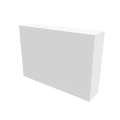 Cache nourrice plomberie ATOLE en acier Blanc - Largeur fixe - Taille 2 : 450 x 650 x 150 mm