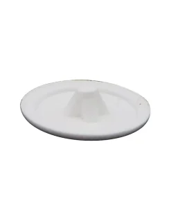 Cache tête Plastique Pozi numéro 2 Diamètre de tête: 12 RAL9010 blanc pur - 100 pièces