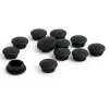 Cache vis noir diamètre 6mm - Lot de 10