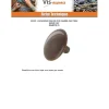 Cache vis Spax Nylon Gris Diamètre de tête: 15 QUEU2.5X7 - 100 pièces