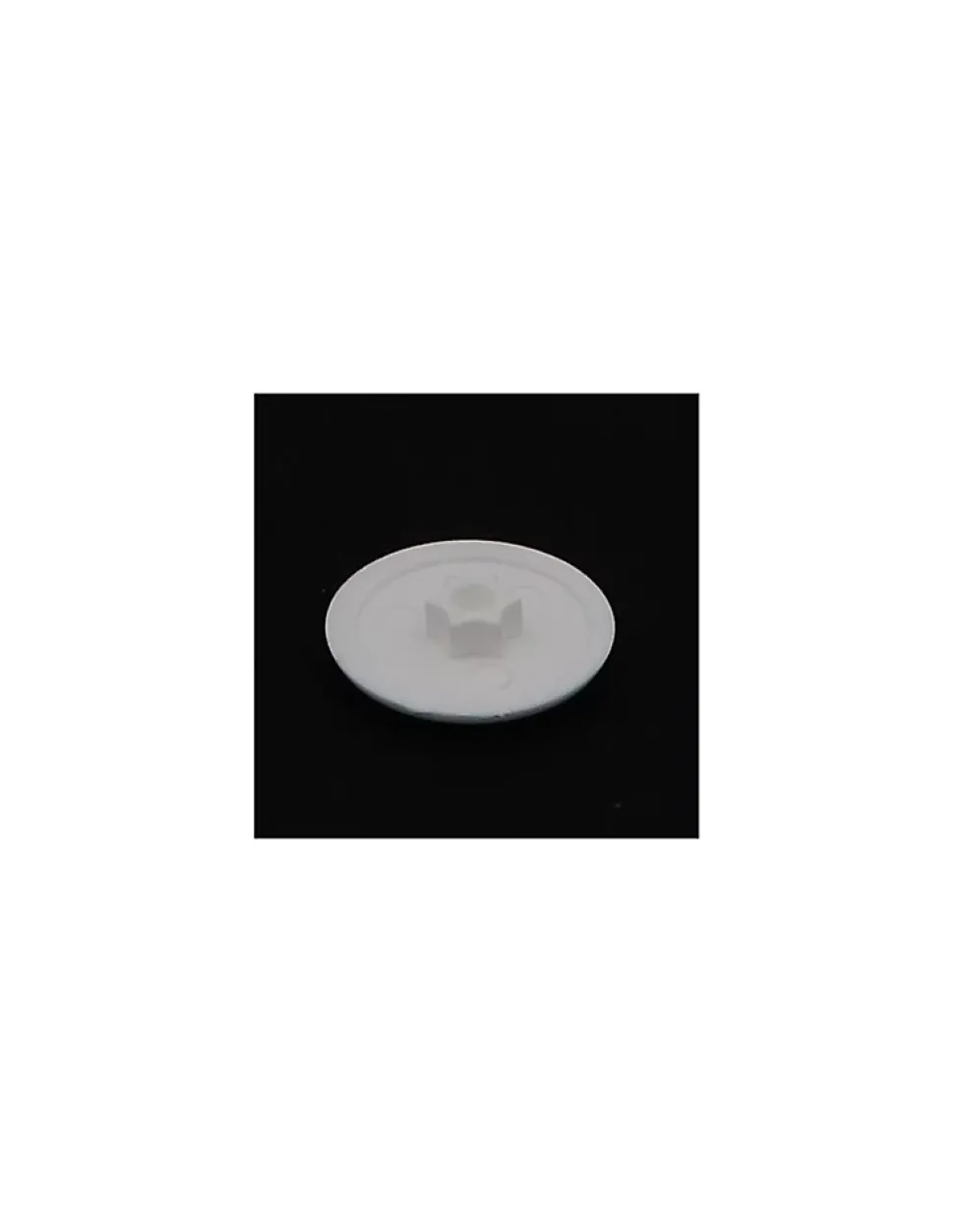 Cache vis Tête fraisée TORX TORX T25 Diamètre de tête: 13.5 nylon blanc - 100 pièces